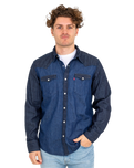 The Levi's® Mens Barstow Western Standard Shirt in Indigo