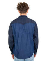 The Levi's® Mens Barstow Western Standard Shirt in Indigo