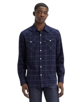 The Levi's® Mens Barstow Western Standard Shirt in Dark Indigo