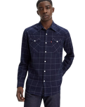 The Levi's® Mens Barstow Western Standard Shirt in Dark Indigo