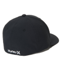 The Hurley Mens Dri-Fit One & Only Cap in Black & White