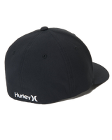 The Hurley Mens Dri-Fit One & Only Cap in Black & White