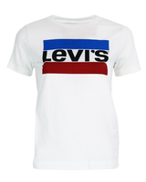 The Levi's® Boys Sport Logo Boys T-Shirt in White