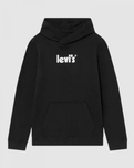 The Levi's® Boys Boys Poster Logo Hoodie in Black