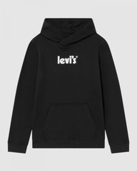 The Levi's® Boys Boys Poster Logo Hoodie in Black