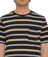 The Volcom Mens Bongo T-Shirt in Stealth