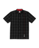The Volcom Mens Schroff X Volcom Plaid Shirt in Black