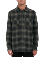 The Volcom Mens Tone Stone Shirt in Stealth