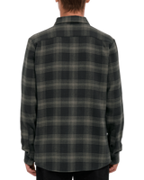 The Volcom Mens Tone Stone Shirt in Stealth