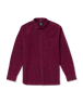 The Volcom Mens Zander Shirt in Wine