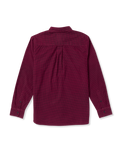 The Volcom Mens Zander Shirt in Wine