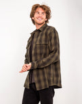 Shadowstone Flannel Shirt in Wintermoss