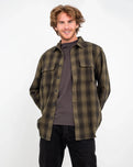 Shadowstone Flannel Shirt in Wintermoss