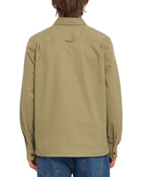 The Volcom Mens Servicestone Workshirt in Thyme