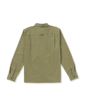 The Volcom Mens Servicestone Workshirt in Thyme