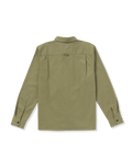 The Volcom Mens Servicestone Workshirt in Thyme