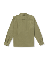 The Volcom Mens Servicestone Workshirt in Thyme