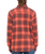 The Volcom Mens Caden Plaid Shirt in Bright Red