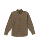 The Volcom Mens Zander Shirt in Teak