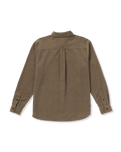 The Volcom Mens Zander Shirt in Teak