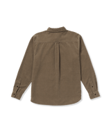 The Volcom Mens Zander Shirt in Teak