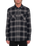 Netastone Flannel Shirt in Black