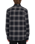 Netastone Flannel Shirt in Black