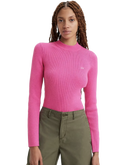 The Levi's® Womens Crew Rib Sweatshirt in Rose Violet