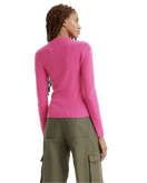 The Levi's® Womens Crew Rib Sweatshirt in Rose Violet