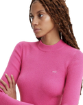 The Levi's® Womens Crew Rib Sweatshirt in Rose Violet