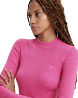 The Levi's® Womens Crew Rib Sweatshirt in Rose Violet