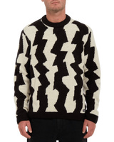 The Volcom Mens Anarchietour Jumper in Dirty White