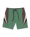 The Volcom Mens Surf Vitals Jack Robinson Boardshorts in Fir Green