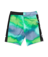 The Volcom Mens Lido Iconic Boardshorts in Electric Green