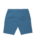 The Volcom Mens Lido Solid Boardshorts in Aged Indigo