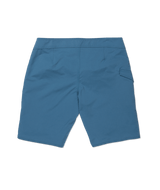 The Volcom Mens Lido Solid Boardshorts in Aged Indigo