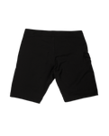 The Volcom Mens Lido Solid Boardshorts in Black