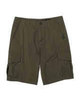 The Volcom Mens Grande Barracks Walkshorts in Wintermoss