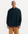 The Levi's® Mens Skate Shirt in Black Pond Plaid & Green