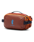 The Cotopaxi Allpa X 1.5L Bumbag in Rusty