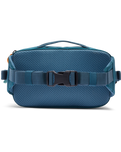 The Cotopaxi Allpa X 1.5L Bumbag in Blue Spruce & Abyss