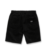 The Volcom Mens Outer Spaced Walkshorts in Black Combo