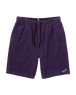 The Volcom Mens Outer Spaced Walkshorts in Deep Purple