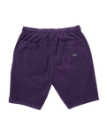 The Volcom Mens Outer Spaced Walkshorts in Deep Purple