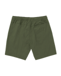 The Volcom Mens Hoxstop Volley Shorts in Squadron Green