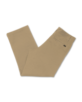 The Volcom Mens Loose Truck Chino Trousers in Khaki