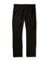 The Volcom Mens Frickin Modern Trousers in Black