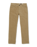 The Volcom Mens Solver 5 Pocket Cord Trousers in Khaki