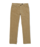 The Volcom Mens Solver 5 Pocket Cord Trousers in Khaki