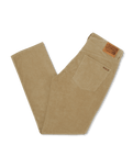 The Volcom Mens Solver 5 Pocket Cord Trousers in Khaki